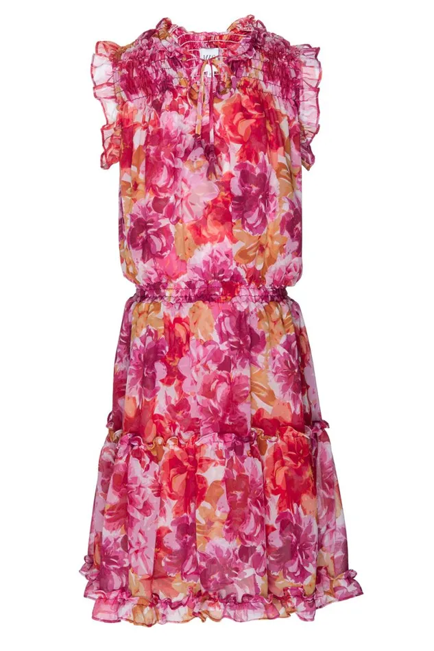 Misa Elle Women MISA Los Angeles SOPHIE DRESS Flora Burst