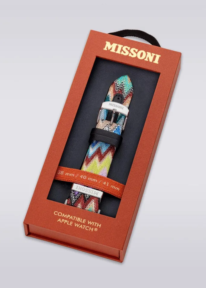 Missoni Fabric Apple Strap Multicoloured Women Missoni Watches