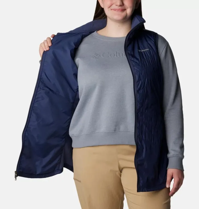 Mix It Around Long Vest 8211 Plus Size Nocturnal Womens Columbia Sportswear Vests Mix It Around Long Vest 8211 Plus Size Nocturnal Womens Columbia Sportswear Vests