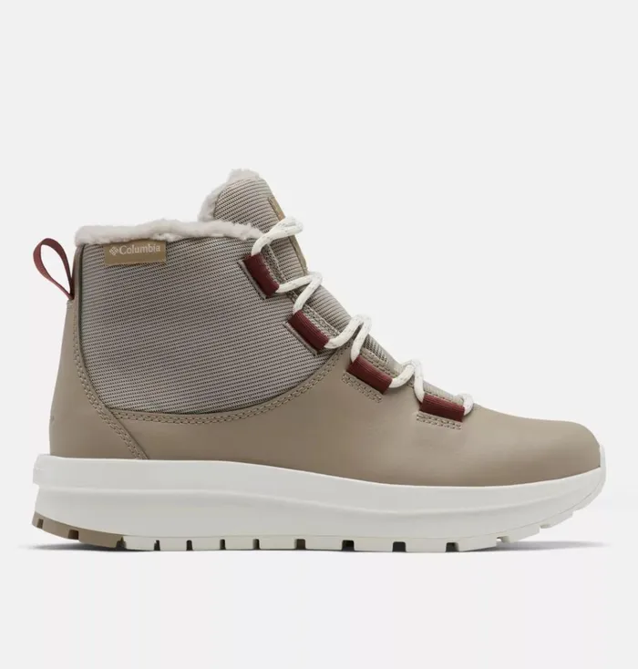 Moritza Shorty Boot 8211 Wide Canvas Tan Crabtree Womens Columbia Sportswear Boots