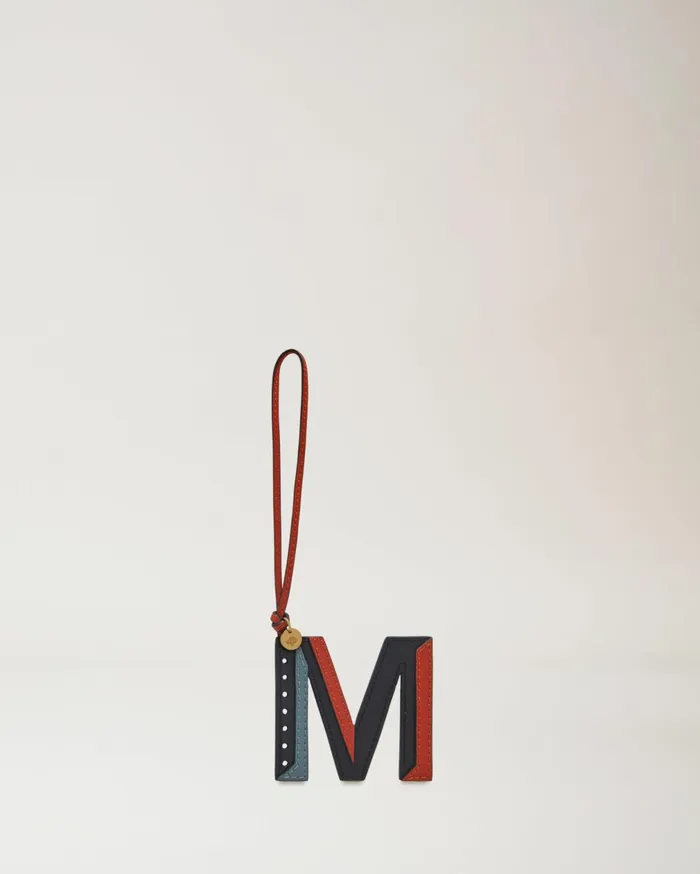 Mulberry TriColour Leather Keyring 8211 M Women Personalisation