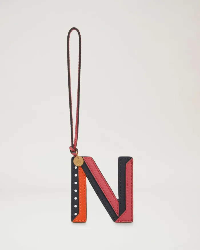 Mulberry TriColour Leather Keyring 8211 N Women Personalisation