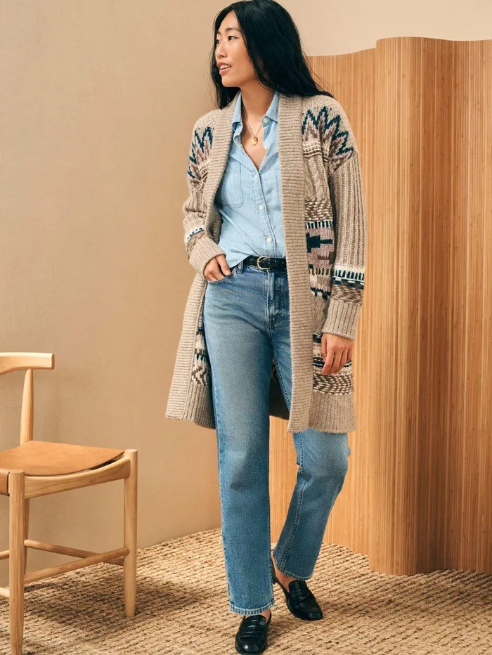 Native Knitter Kinship Cardigan 8211 Kinship Kinship Women Faherty Sweaters