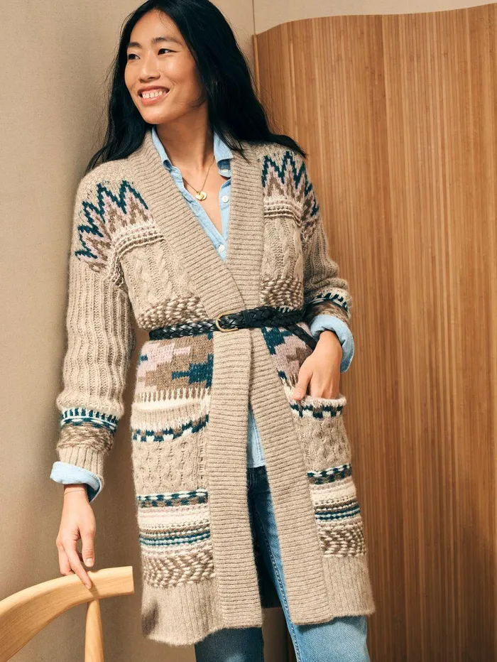 Native Knitter Kinship Cardigan 8211 Kinship Kinship Women Faherty Sweaters