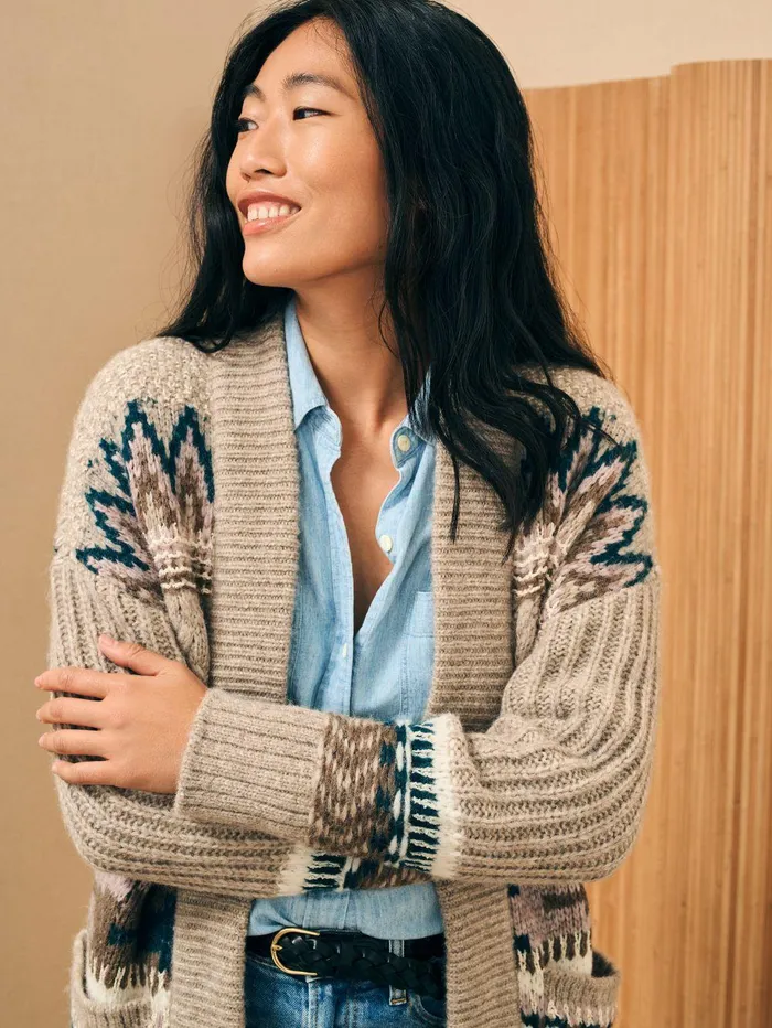 Native Knitter Kinship Cardigan 8211 Kinship Kinship Women Faherty Sweaters