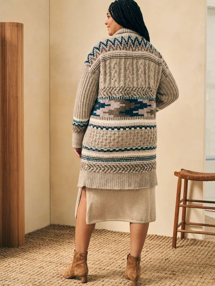 Native Knitter Kinship Cardigan 8211 Kinship Kinship Women Faherty Sweaters