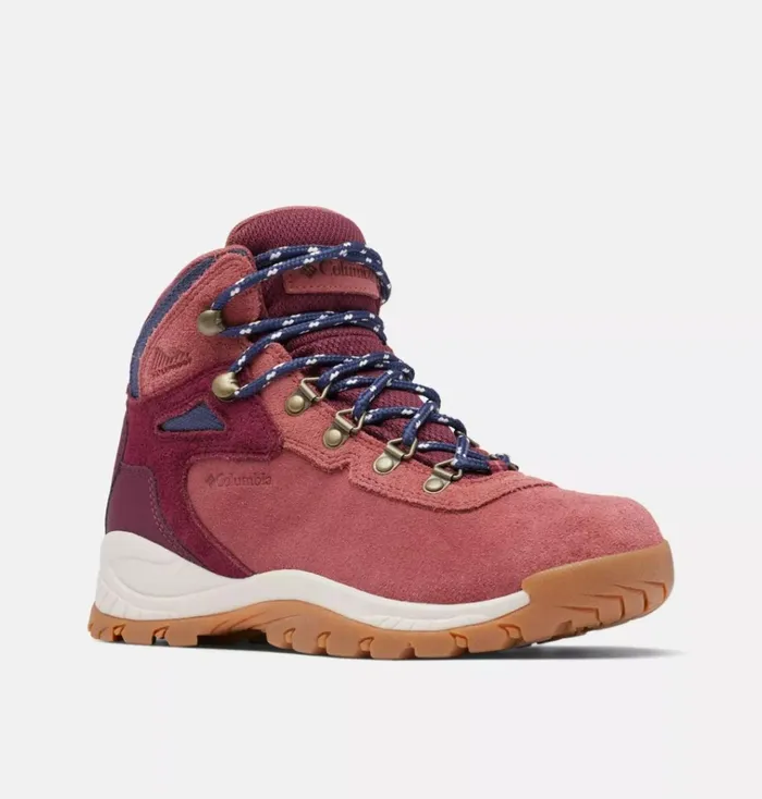 Newton Ridge Plus Waterproof Amped Hiking Boot 8211 Wide Beetroot Deep Madeira Womens Columbia Sportswear Boots Newton Ridge Plus Waterproof Amped Hiking Boot 8211 Wide Beetroot Deep Madeira Womens Columbia Sportswear Boots