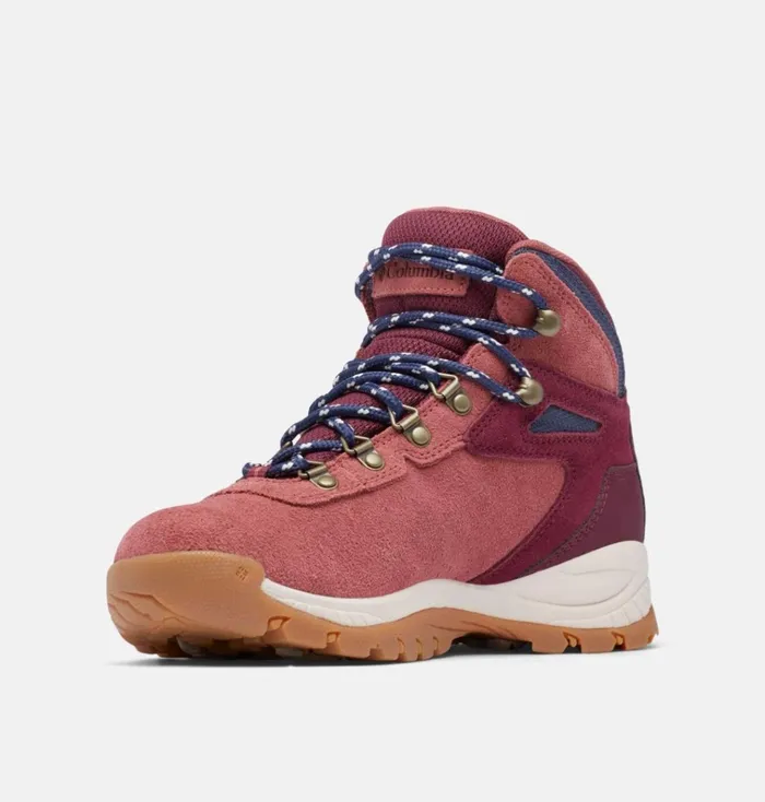 Newton Ridge Plus Waterproof Amped Hiking Boot 8211 Wide Beetroot Deep Madeira Womens Columbia Sportswear Boots Newton Ridge Plus Waterproof Amped Hiking Boot 8211 Wide Beetroot Deep Madeira Womens Columbia Sportswear Boots