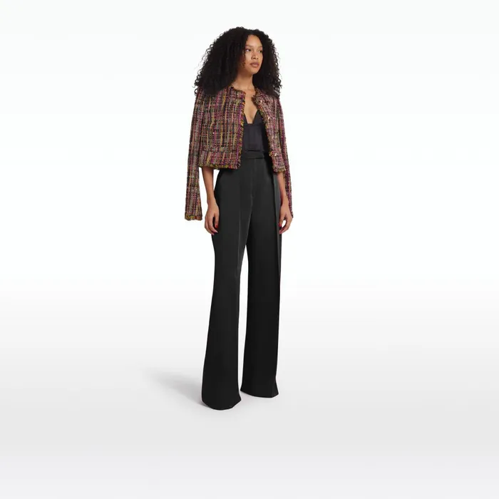 Omarani Black Trousers Women Safiyaa Trousers