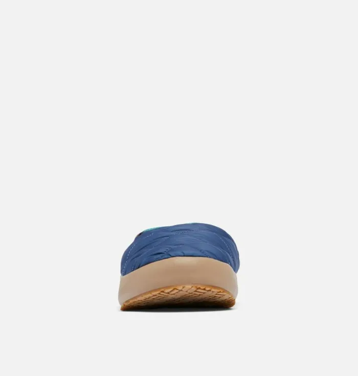 OmniHeat Lazy Bend Camper Shoe Carbon Warp Red Mens Columbia Sportswear Slippers