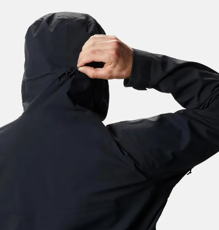 OmniTech AmpliDry Rain Shell Jacket Black Mens Columbia Sportswear Rain