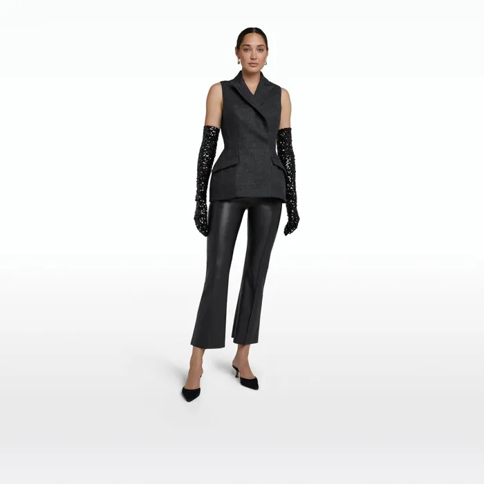 Orlaith Speckled Grey Jacket Women Safiyaa Jackets and Coats