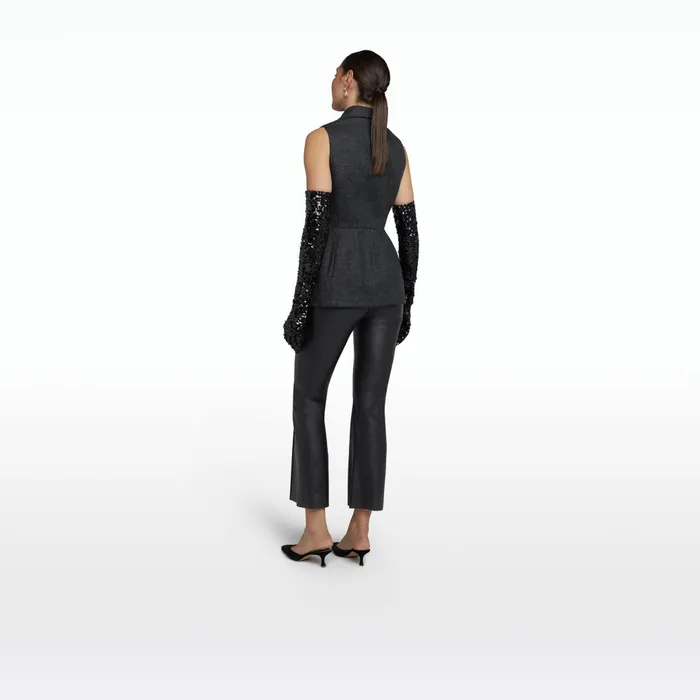 Orlaith Speckled Grey Jacket Women Safiyaa Jackets and Coats