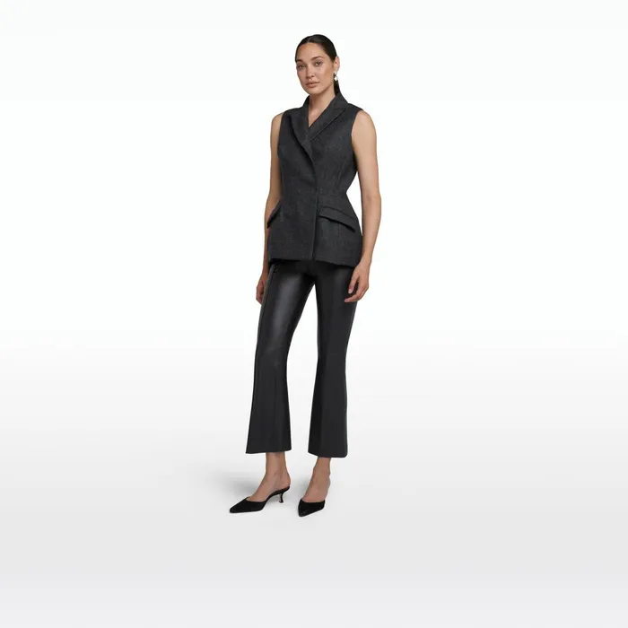 Orlaith Speckled Grey Jacket Women Safiyaa Jackets and Coats