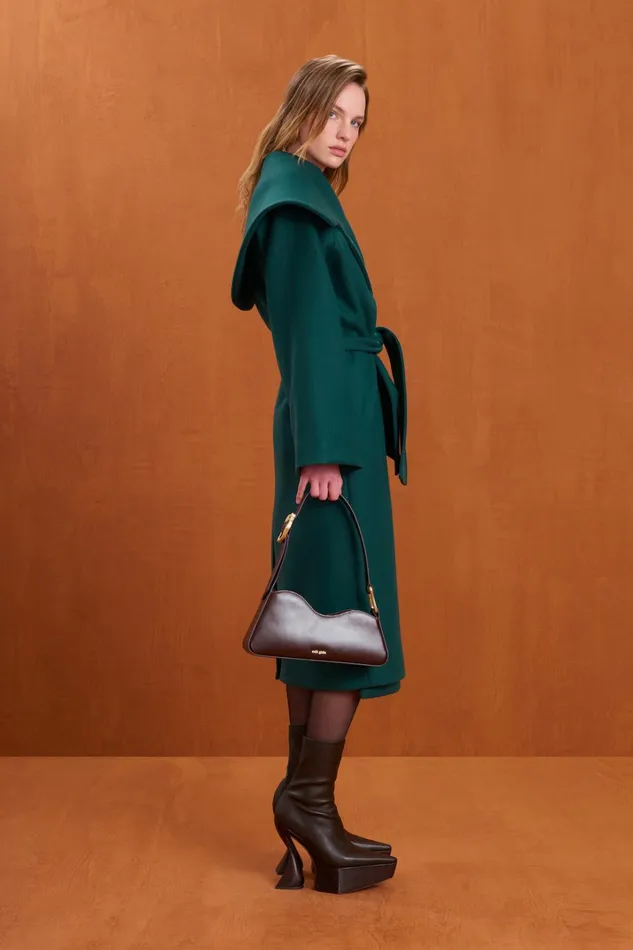 Outerwear Women Cult Gaia NIX COAT 8211 FOREST GREEN Outerwear Women Cult Gaia NIX COAT 8211 FOREST GREEN