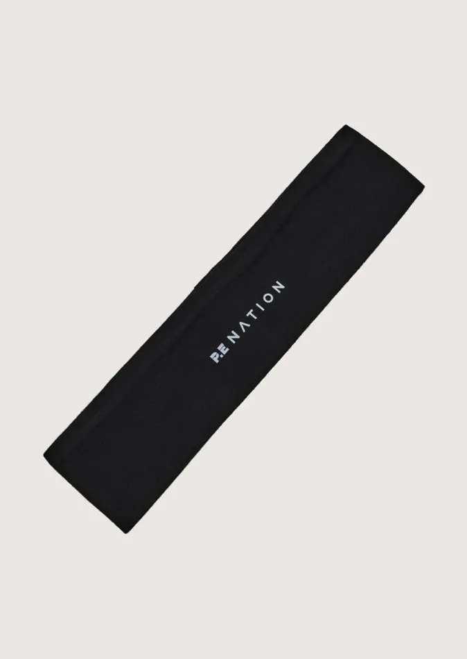 PE Nation Hats Women FOUNDATION HEAD BAND IN BLACK