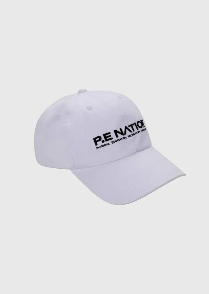 PE Nation Hats Women HOMAGE CAP IN OPTIC WHITE