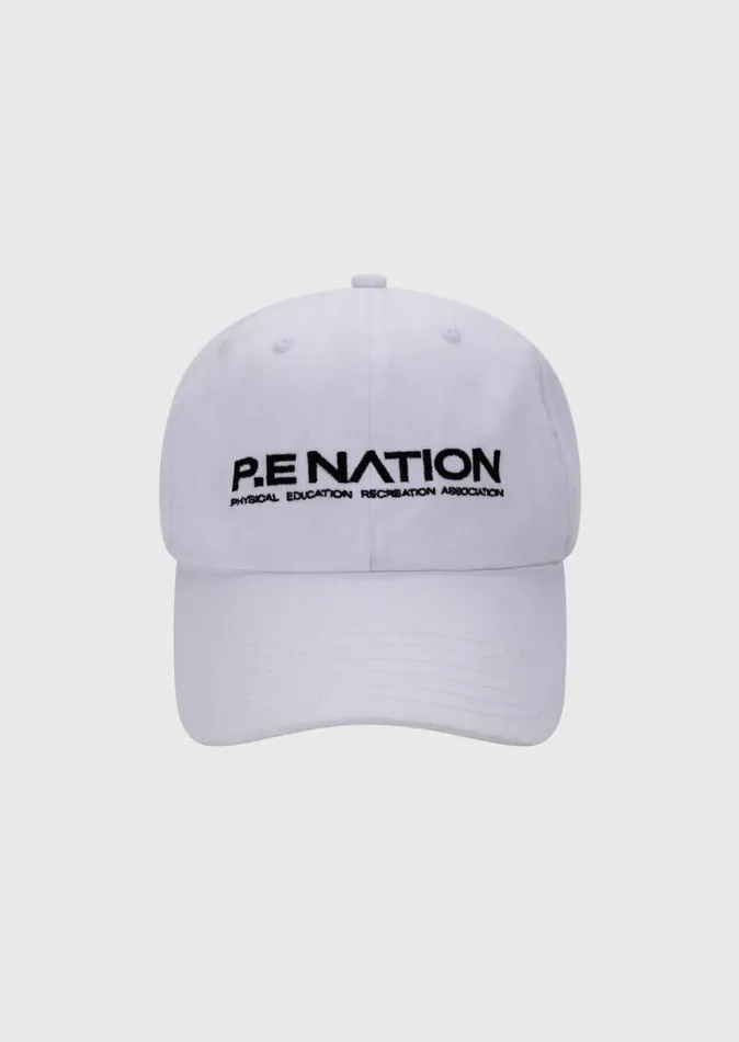 PE Nation Hats Women HOMAGE CAP IN OPTIC WHITE PE Nation Hats Women HOMAGE CAP IN OPTIC WHITE