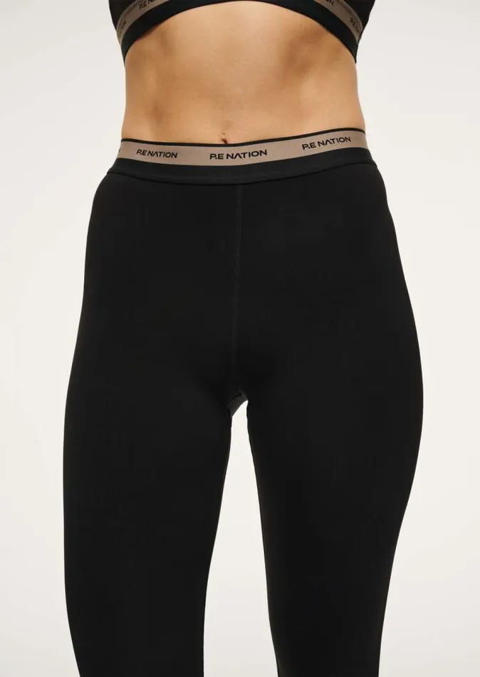 PE Nation Leggings Women AVANT FULL LENGTH LEGGING IN BLACK PE Nation Leggings Women AVANT FULL LENGTH LEGGING IN BLACK