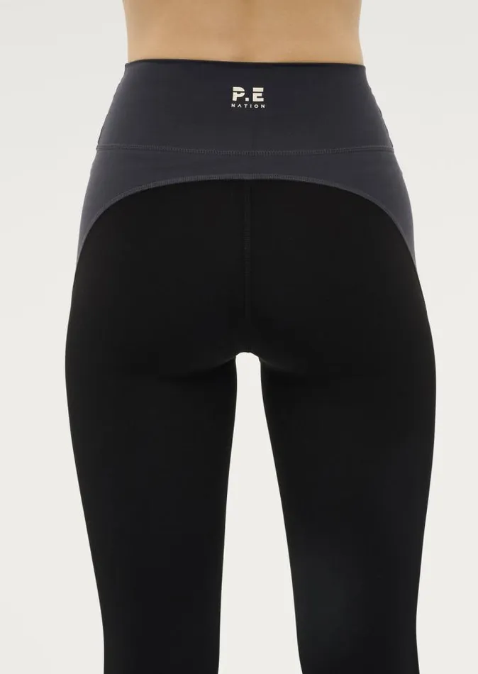 PE Nation Leggings Women TEMPO LEGGING IN MARINE BLUE BLACK