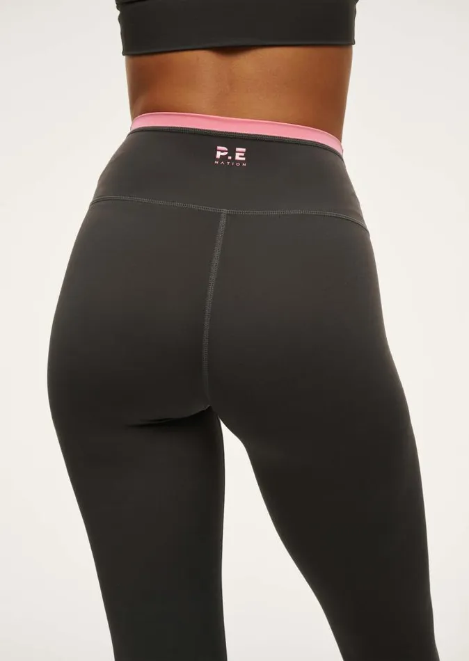 PE Nation Leggings Women VITA FULL LENGTH LEGGING IN ASPHALT PE Nation Leggings Women VITA FULL LENGTH LEGGING IN ASPHALT