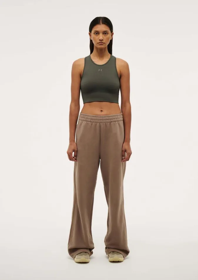 PE Nation Lounge Women ADVENTURE TRACK PANT IN TAUPE