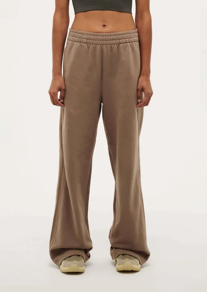 PE Nation Lounge Women ADVENTURE TRACK PANT IN TAUPE PE Nation Lounge Women ADVENTURE TRACK PANT IN TAUPE