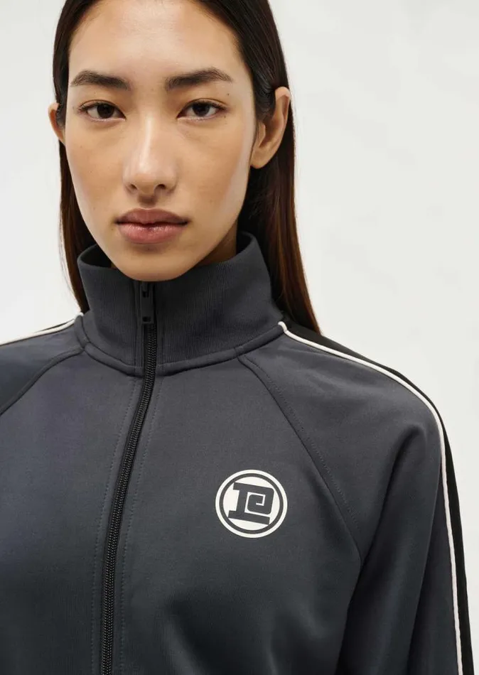 PE Nation Lounge Women HOME GROUND JACKET IN MARINE BLUE PE Nation Lounge Women HOME GROUND JACKET IN MARINE BLUE