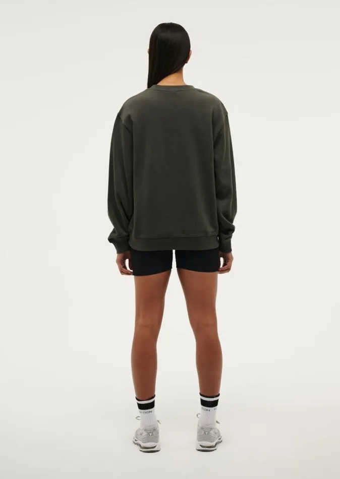 PE Nation Lounge Women QUALIFY SWEAT IN GUNMETAL PE Nation Lounge Women QUALIFY SWEAT IN GUNMETAL