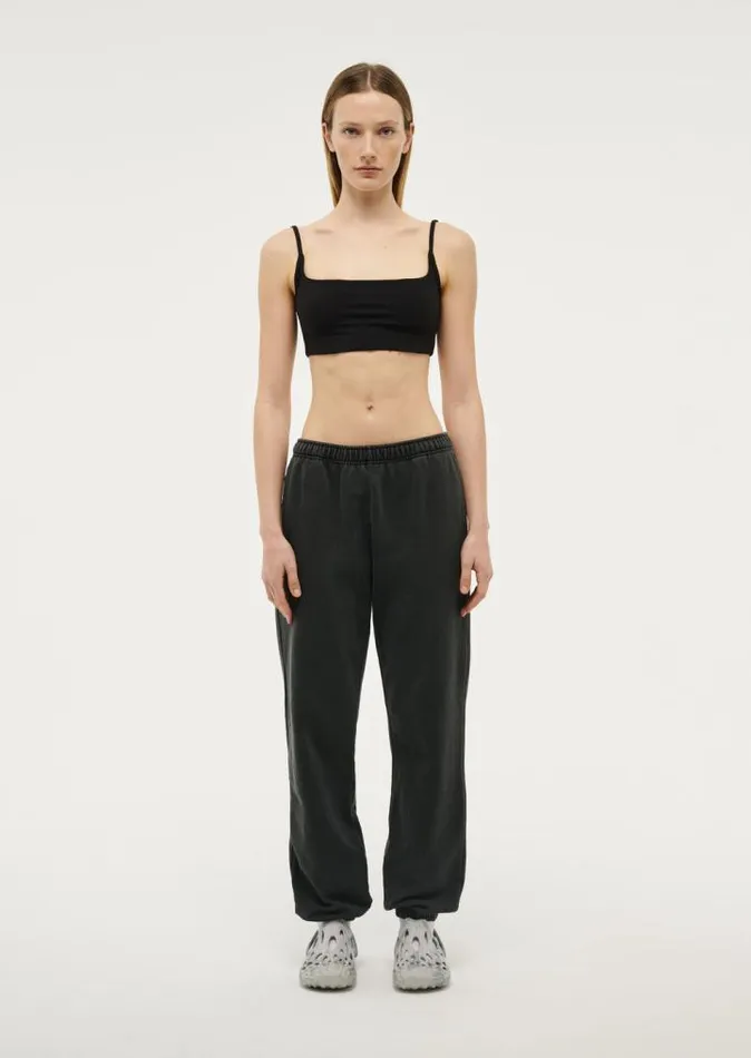 PE Nation Lounge Women TEAM RECORD TRACKPANT IN WASHED MARINE BLUE PE Nation Lounge Women TEAM RECORD TRACKPANT IN WASHED MARINE BLUE