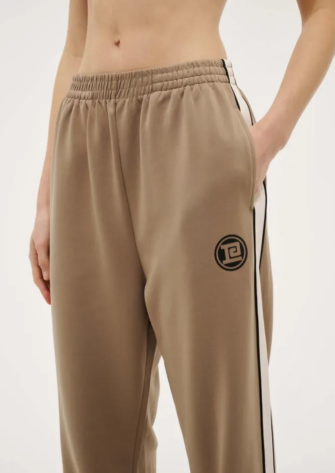 PE Nation Pants Women HOME GROUND TRACKPANT IN TAUPE PE Nation Pants Women HOME GROUND TRACKPANT IN TAUPE