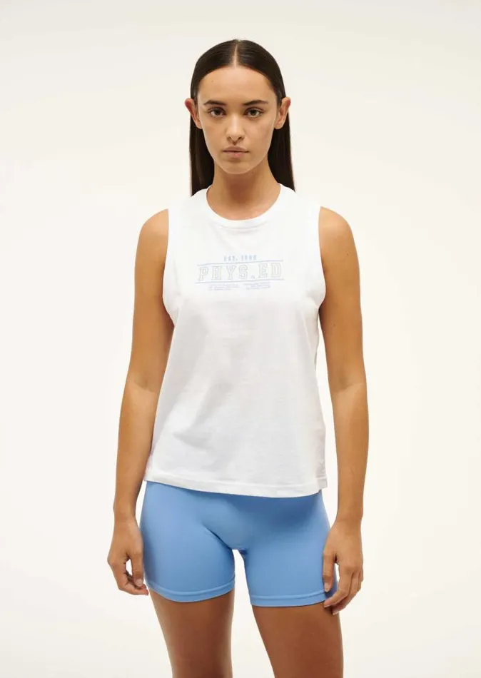 PE Nation Tanks Women PHYSICAL TANK IN OPTIC WHITE
