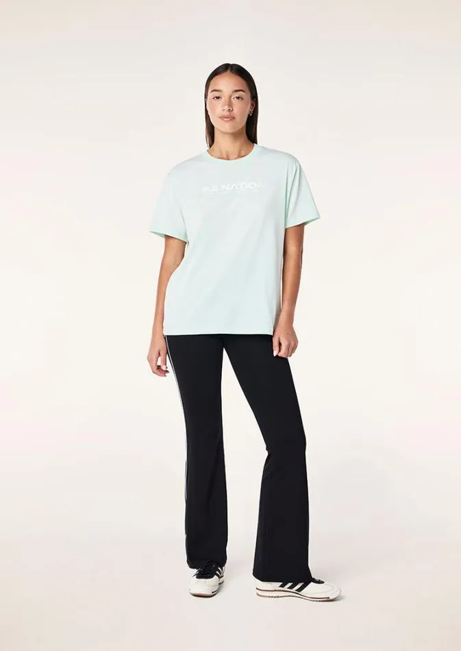 PE Nation Tees Women AERO SHORT SLEEVE TEE IN HINT OF MINT PE Nation Tees Women AERO SHORT SLEEVE TEE IN HINT OF MINT