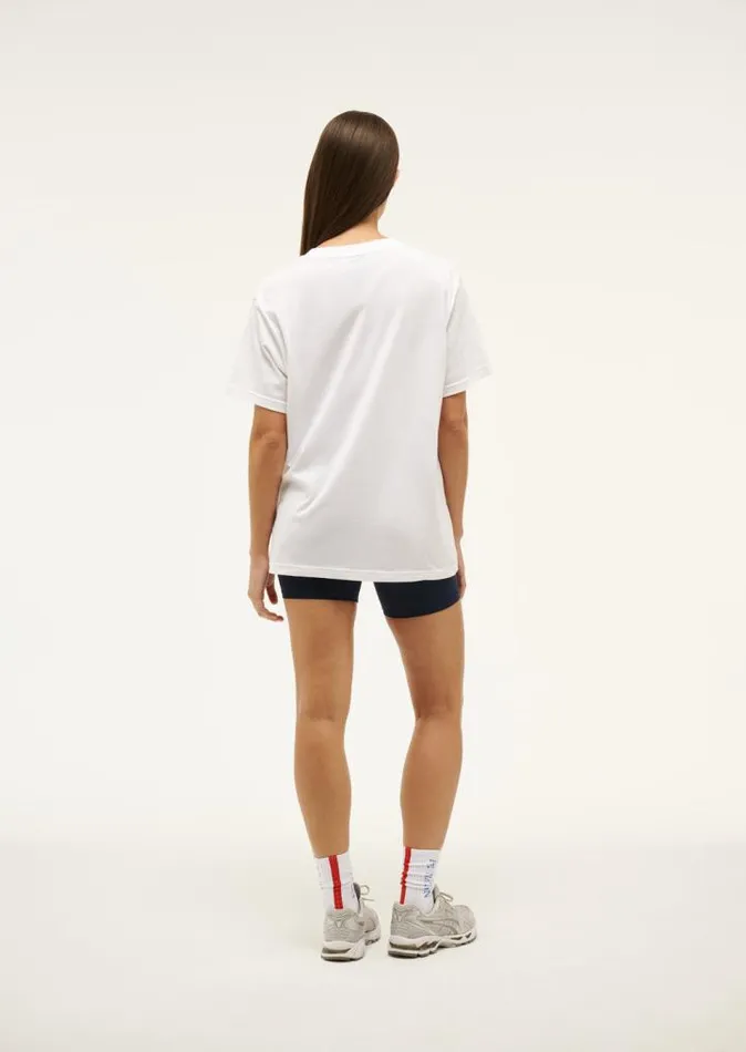 PE Nation Tees Women RECREATION TEE IN OPTIC WHITE PE Nation Tees Women RECREATION TEE IN OPTIC WHITE