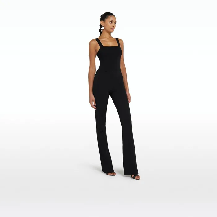 Pacay Black Knit Women Safiyaa Tops