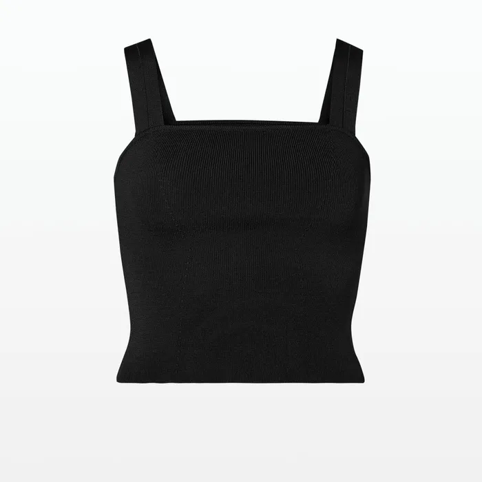 Pacay Black Knit Women Safiyaa Tops
