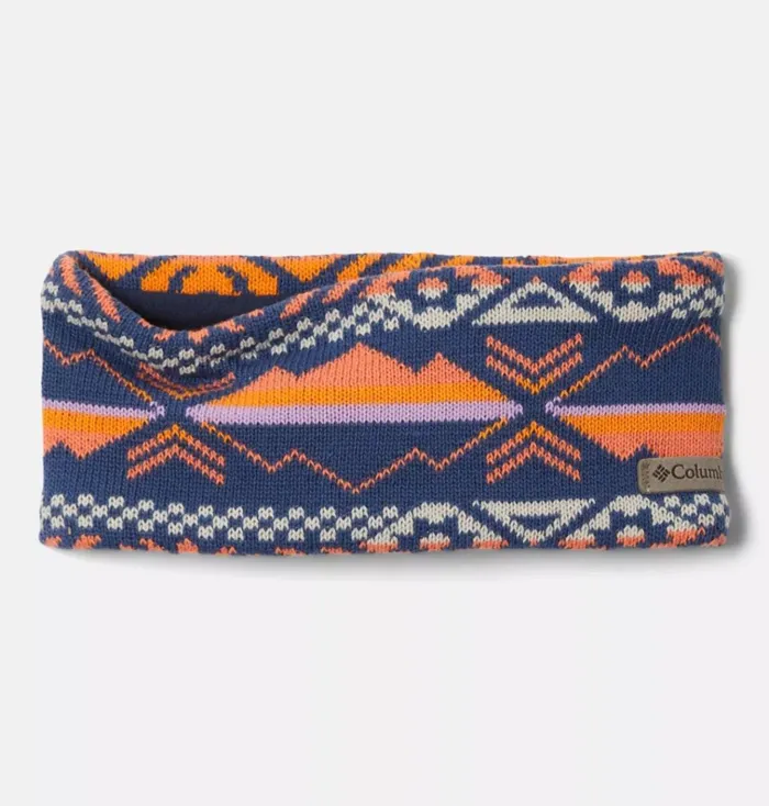 Palmer Peak Headband Nocturnal Checkered Peaks Faded Peach Womens Columbia Sportswear Hats Palmer Peak Headband Nocturnal Checkered Peaks Faded Peach Womens Columbia Sportswear Hats