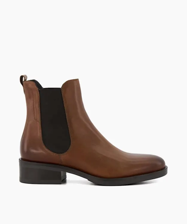 Panoramic Tan BurnishedDetail Leather Chelsea Boots Dune London Brown Women Dune London Ankle Boots Panoramic Tan BurnishedDetail Leather Chelsea Boots Dune London Brown Women Dune London Ankle Boots