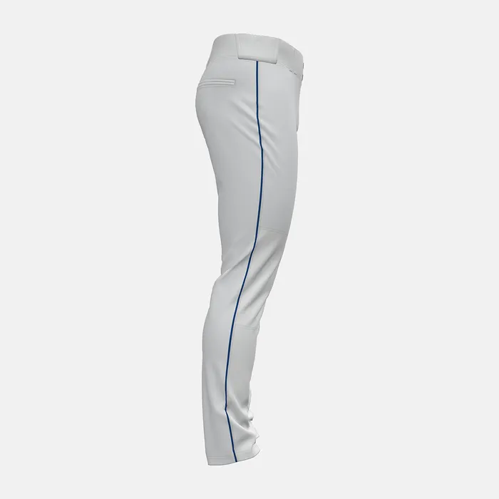 Pants Men Newbalance Adversary 2 Baseball Piped Pant Tapered White With Blue Pants Men Newbalance Adversary 2 Baseball Piped Pant Tapered White With Blue