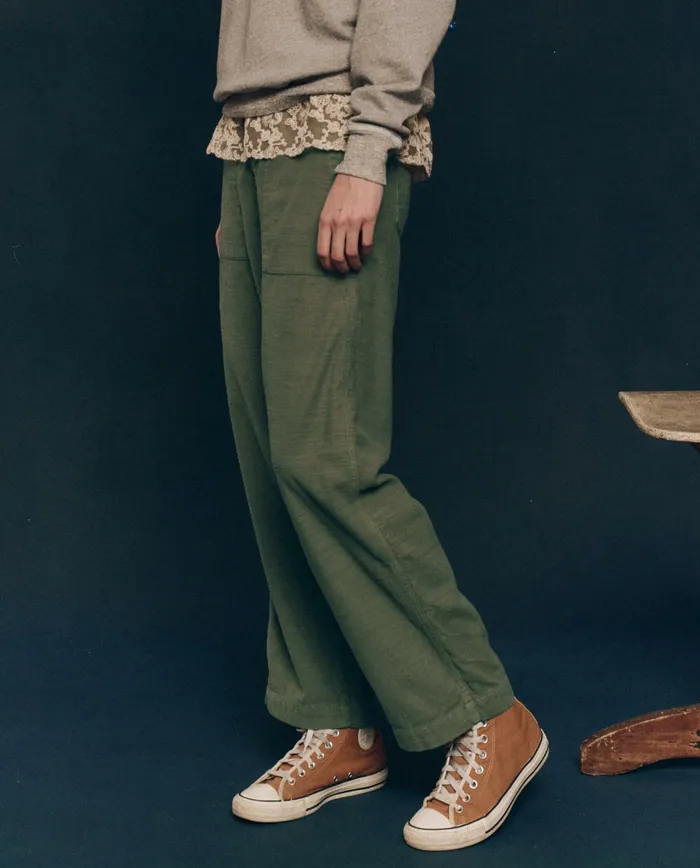 Pants The Admiral Pant Classic Army The Great Women Pants The Admiral Pant Classic Army The Great Women