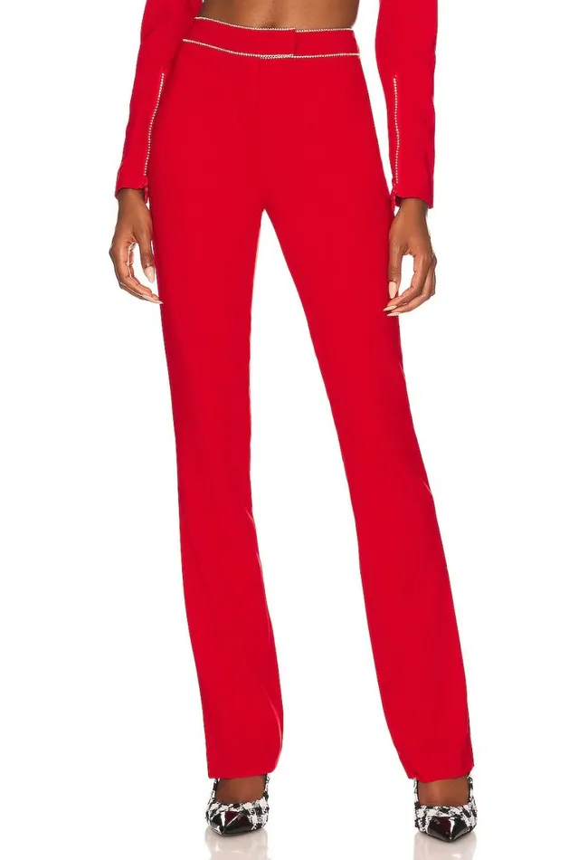 Pants Women Lovers and Friends Catalina Pant Cherry Red
