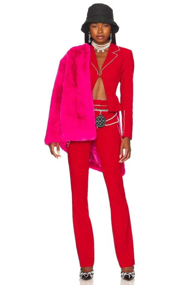 Pants Women Lovers and Friends Catalina Pant Cherry Red