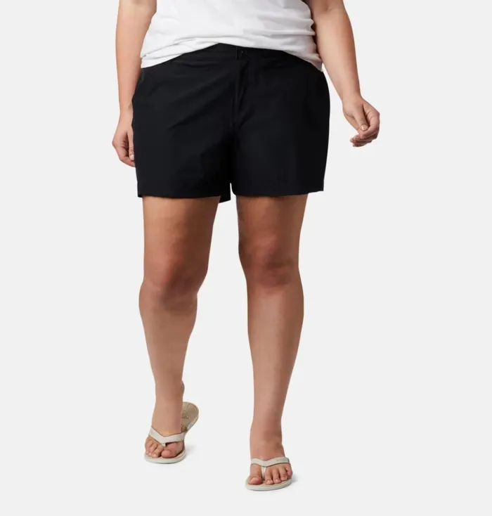 PFG Coral Point III Shorts 8211 Plus Size Black Womens Columbia Sportswear Shorts and Skorts PFG Coral Point III Shorts 8211 Plus Size Black Womens Columbia Sportswear Shorts and Skorts