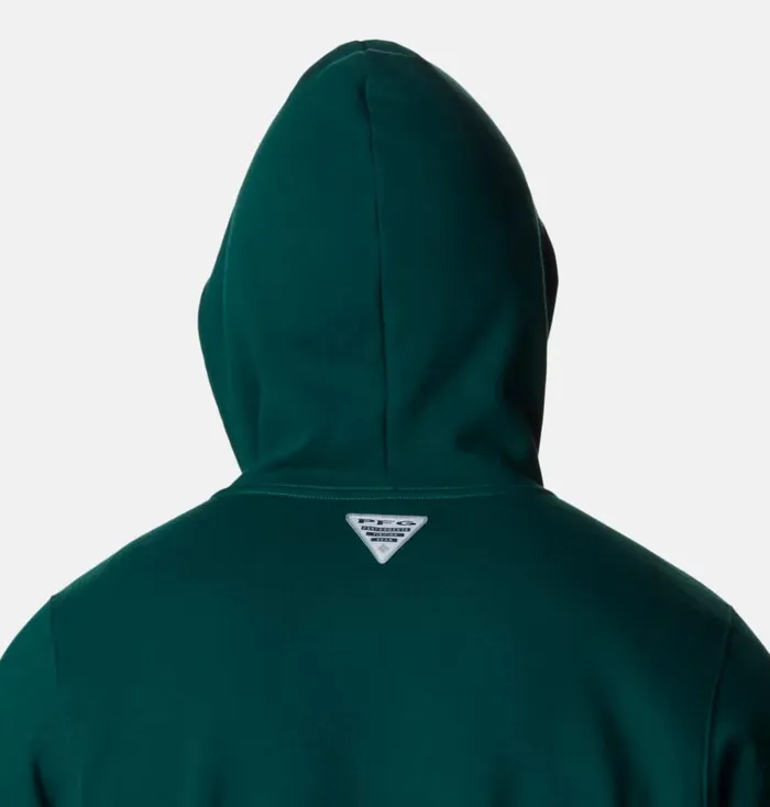 PFG Crested Beaut Hoodie Dark Ivy Fish Tree Graphic Mens Columbia Sportswear Sweatshirts and Hoodies PFG Crested Beaut Hoodie Dark Ivy Fish Tree Graphic Mens Columbia Sportswear Sweatshirts and Hoodies