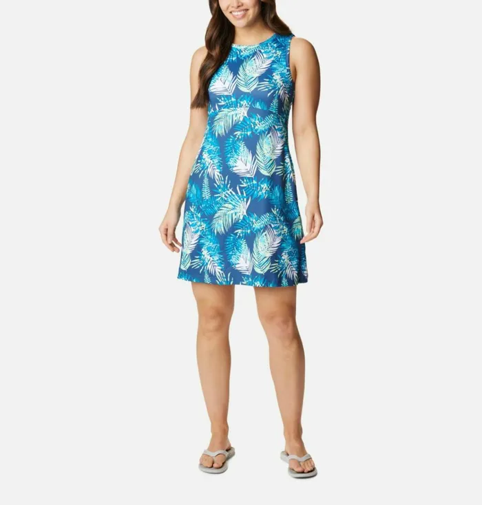 PFG Freezer Tank Dress Carbon Bangalows Womens Columbia Sportswear Dresses