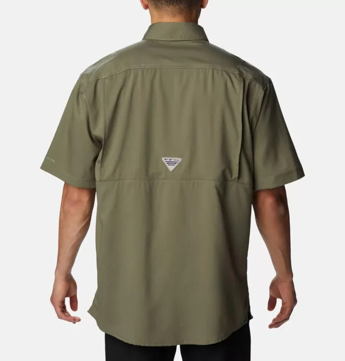 PFG Low Drag Offshore Short Sleeve Shirt Cypress Mens Columbia Sportswear Short Sleeve PFG Low Drag Offshore Short Sleeve Shirt Cypress Mens Columbia Sportswear Short Sleeve