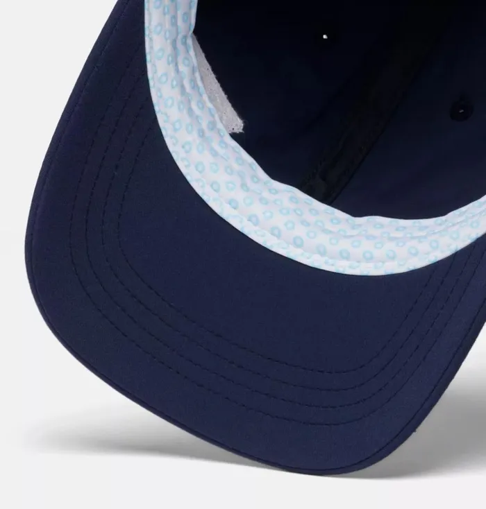 PFG Ponytail Ball Cap Collegiate Navy Womens Columbia Sportswear Hats