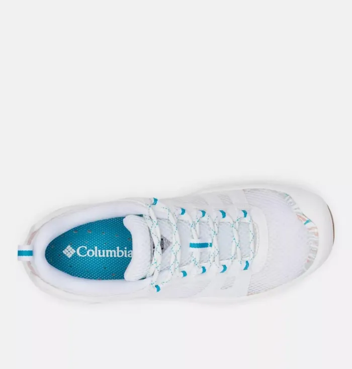 PFG Pro Sport Shoe White Ocean Teal Womens Columbia Sportswear Water and Boat PFG Pro Sport Shoe White Ocean Teal Womens Columbia Sportswear Water and Boat