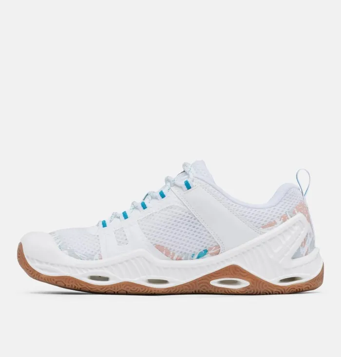 PFG Pro Sport Shoe White Ocean Teal Womens Columbia Sportswear Water and Boat PFG Pro Sport Shoe White Ocean Teal Womens Columbia Sportswear Water and Boat