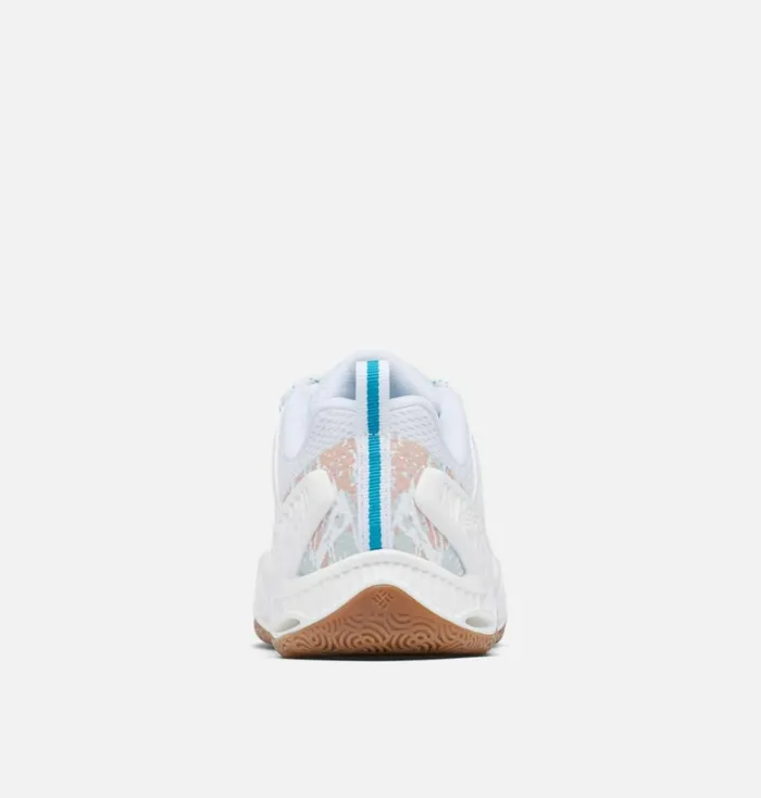 PFG Pro Sport Shoe White Ocean Teal Womens Columbia Sportswear Water and Boat PFG Pro Sport Shoe White Ocean Teal Womens Columbia Sportswear Water and Boat